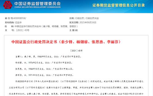 亏惨了！知情人串通妻子、朋友内幕交易股票，一通操作倒亏近20万，共计被罚120万！另一知情人内幕交易亏逾63万也被罚