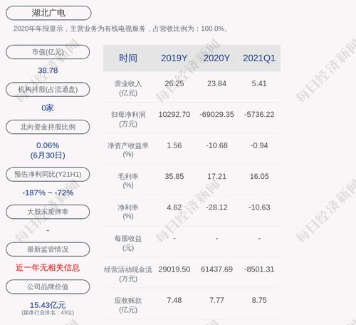 湖北广电：“湖广转债”第二季度转股6001股