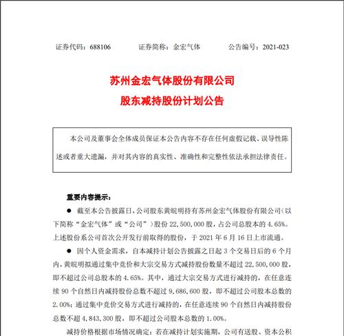 突发利空！这家上市公司拟被股东清仓式减持，网友不淡定了：“今天刚加仓”