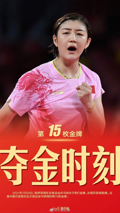 陈梦强势夺得奥运会乒乓球女子单打金牌！表哥黄晓明发文道贺，网友“闹”起来了……