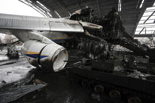 最新画面！全球最大运输机安-225在俄乌冲突中被毁，今年2月初还5次来到中国
