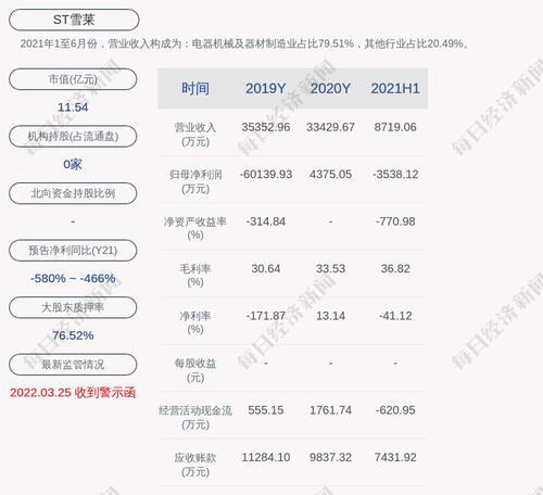 ST雪莱：终止2021年度非公开发行A股股票事项